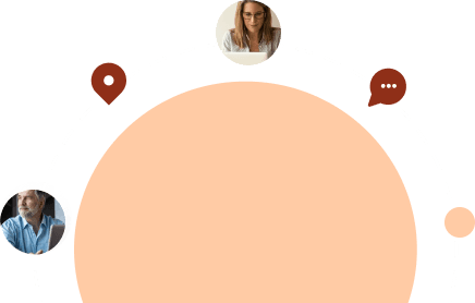 Connecting illustration